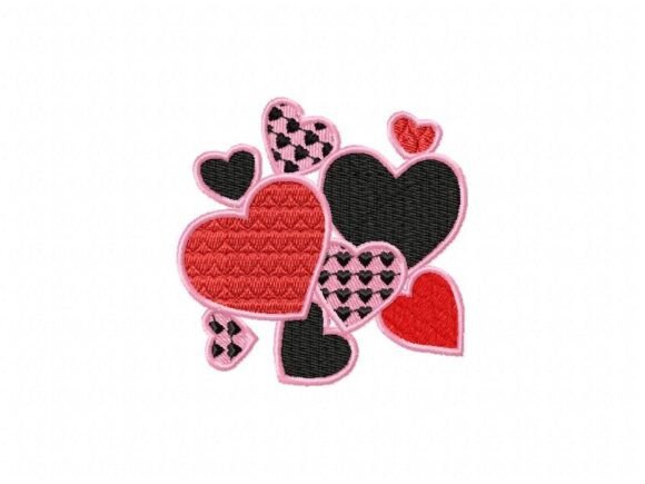 Hearts Embroidery Design Review