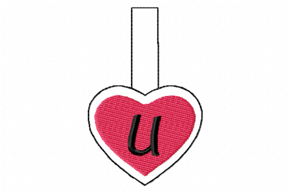 Snap Tab Heart U: A Holiday Embroidery Gem