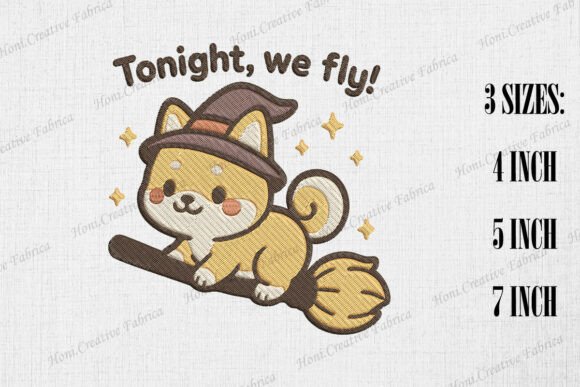 Tonight We Fly Cute Shiba Inu